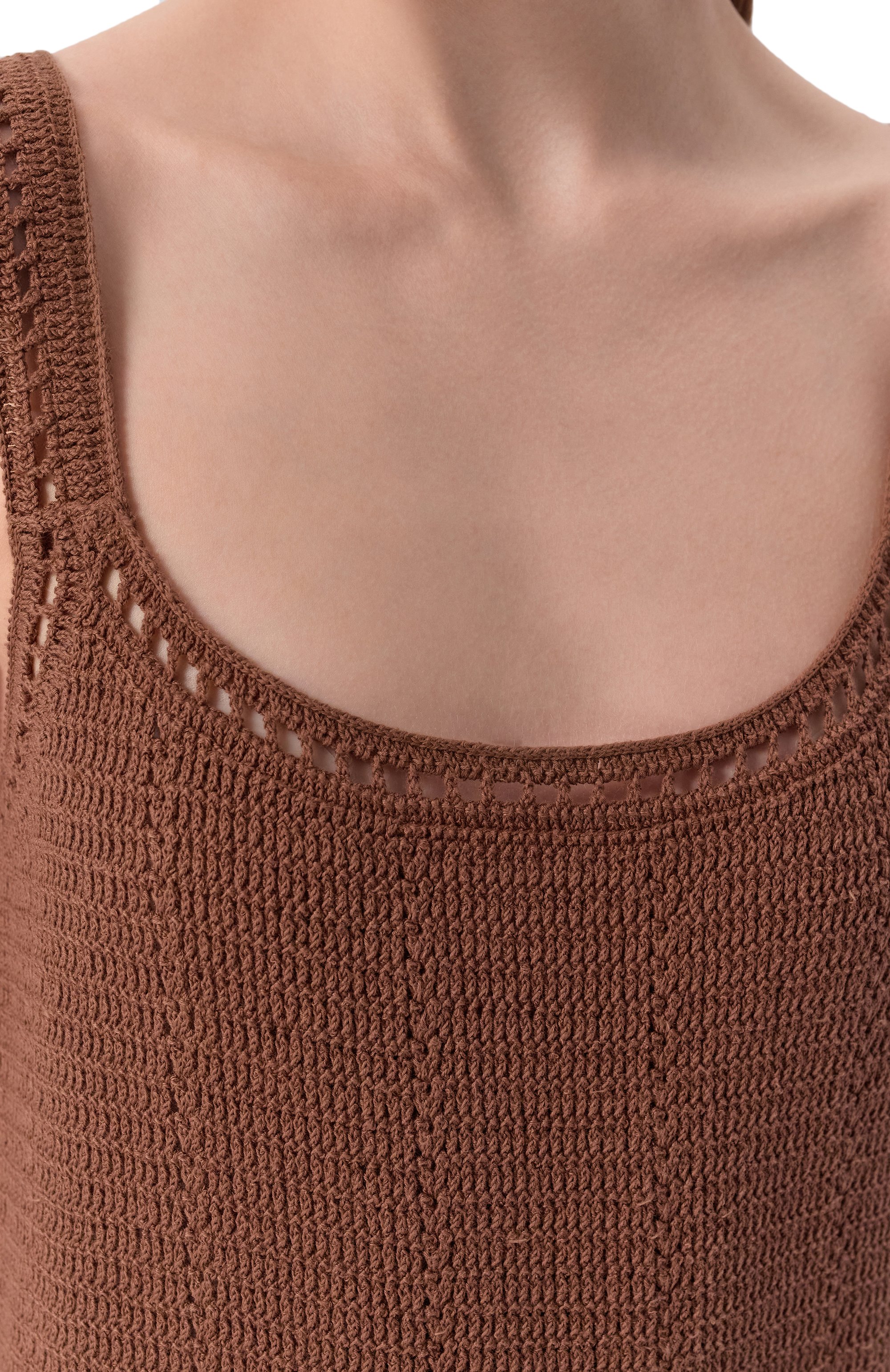 Хлопковое платье 12 STOREEZ, арт. 136899, фото 4