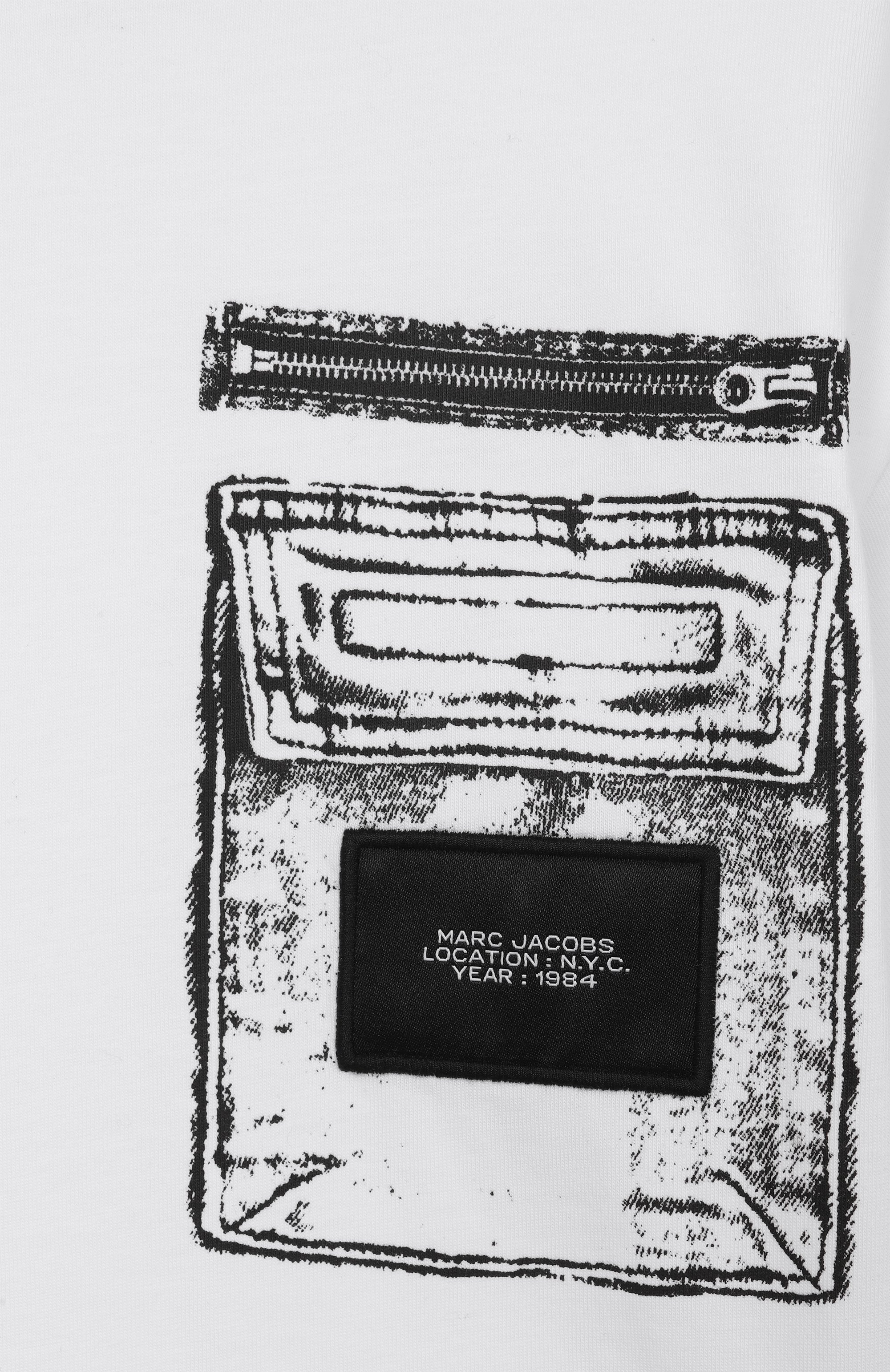 Хлопковая футболка MARC JACOBS (THE), арт. W60846, фото 3