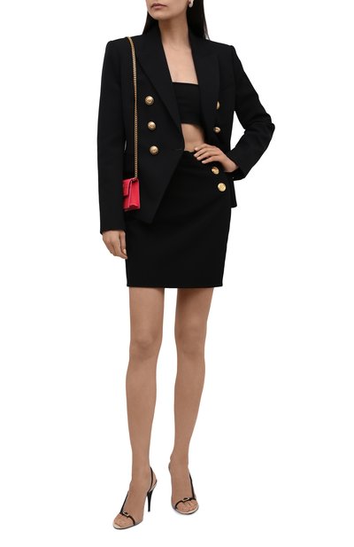 Юбка из вискозы BALMAIN, арт. XF1LB375/VB00, фото 2