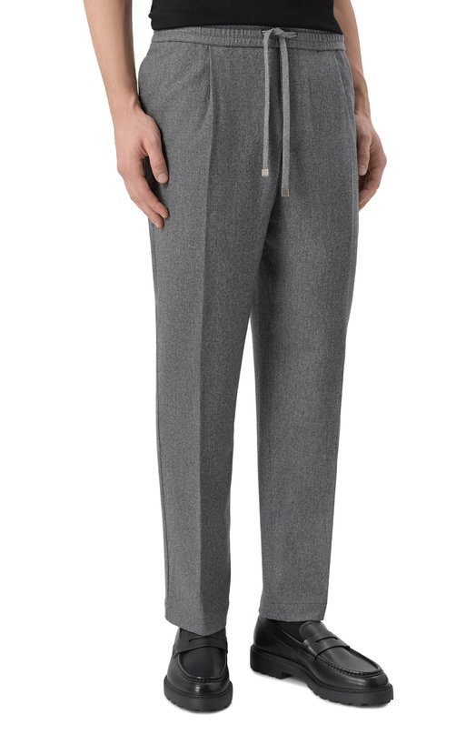 Шерстяные брюки Jacob Cohen JUM_PT017 001 S3679 RW Серый  JUM_PT017 001 S3679 RW Фото 3