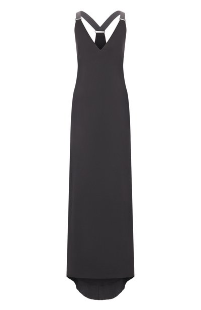 Женское платье из вискозы и шелка BRUNELLO CUCINELLI, арт. MG932AFS31