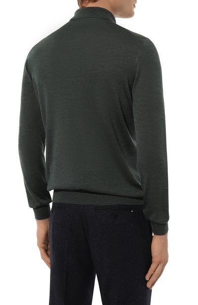 Поло из шерсти и шелка GRAN SASSO, арт. 57137/13190, фото 4