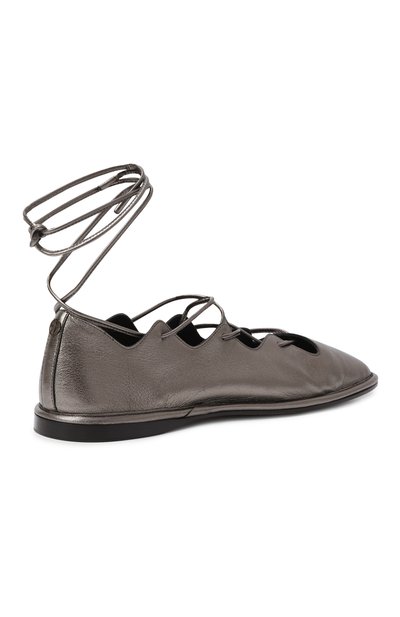 Кожаные балетки GIORGIO ARMANI, арт. GW002807/AF24125, фото 5