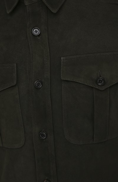 Замшевая рубашка RALPH LAUREN, арт. 790654923, фото 5