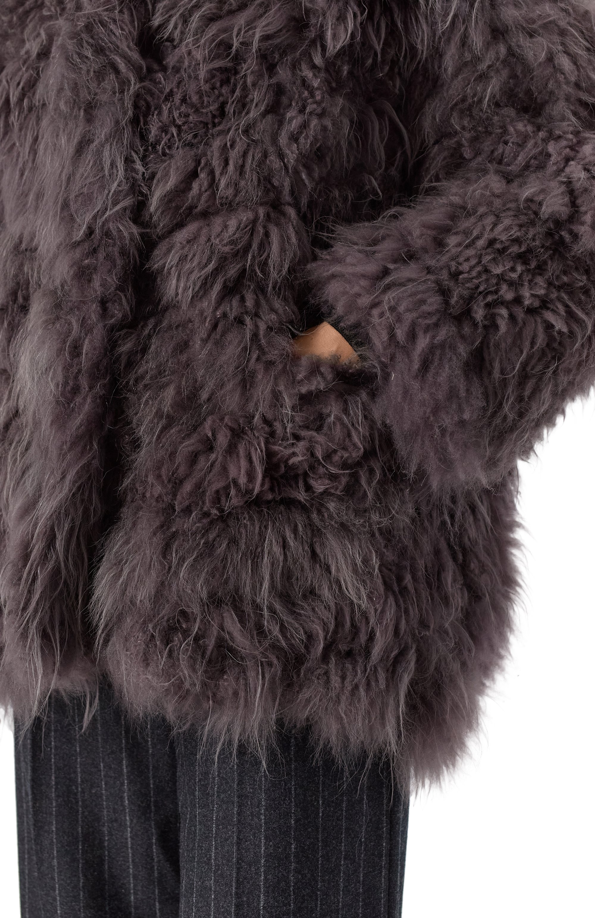 Шуба из козы SIMONETTA RAVIZZA, арт. F05C0136H13SP, фото 5