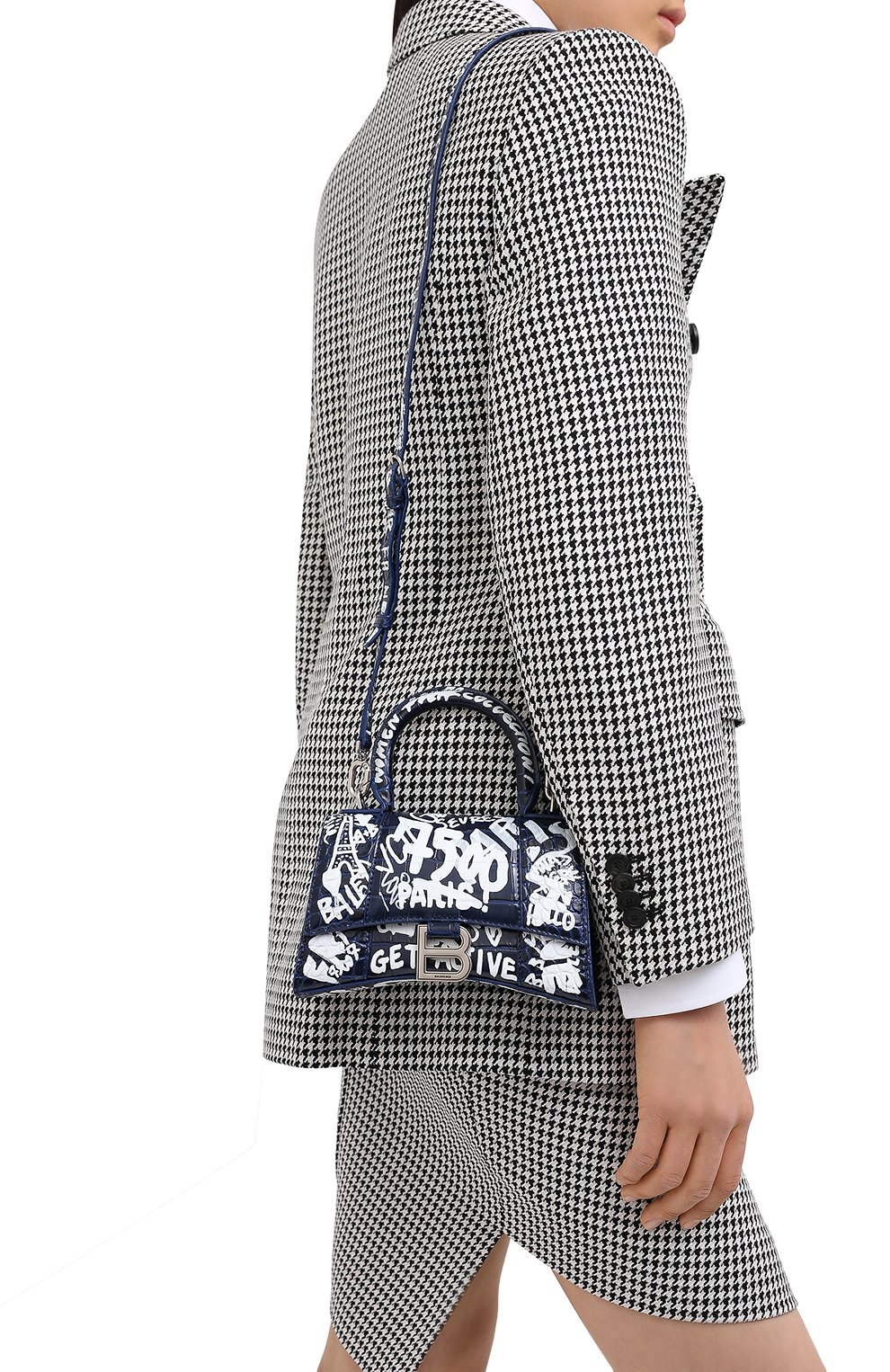 Сумка hourglass xs BALENCIAGA, арт. 592833/1LRXY, фото 5