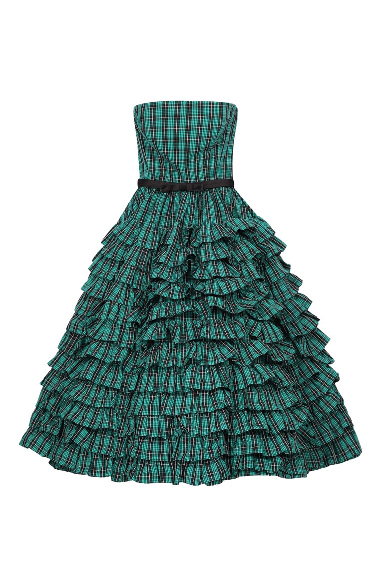 Хлопковое платье MIU MIU, арт. MF4078-1YF1-F077U, фото 1