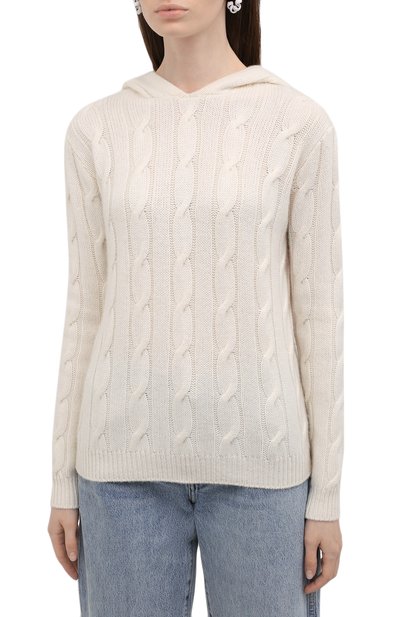 Кашемировое худи RALPH LAUREN кремового цвета по цене 186500 руб., арт. 290815989, фото 3 Кашемировое худи RALPH LAUREN, арт. 290815989, фото 3