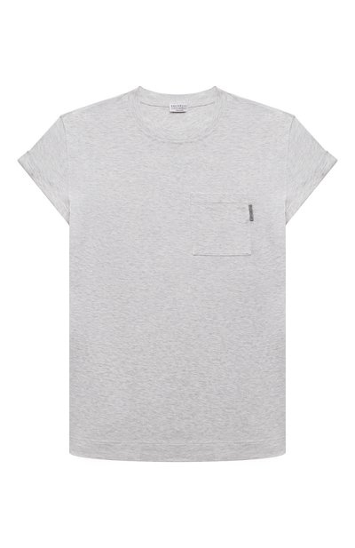 Хлопковая футболка BRUNELLO CUCINELLI, арт. B0A45T047C