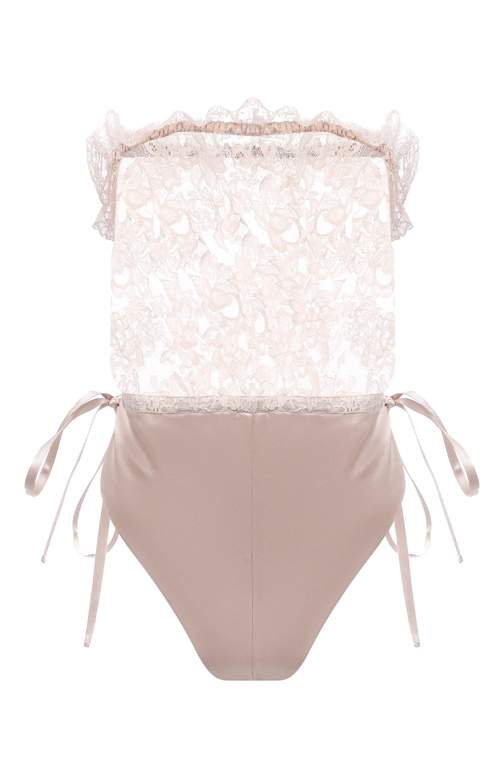 Шелковое боди SAINT LAURENT, арт. 651929/Y070N, фото 1