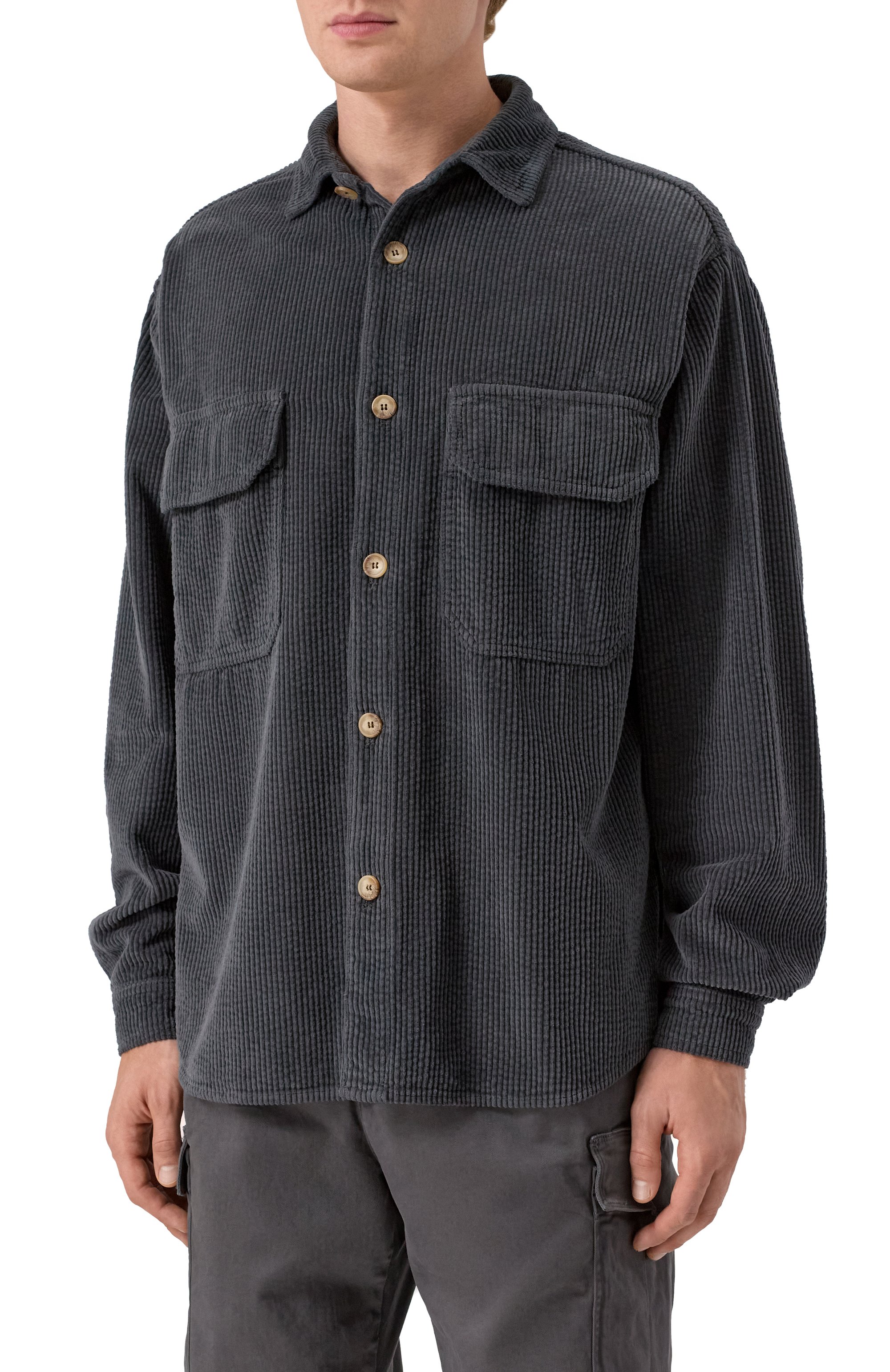 Вельветовая рубашка WHITE SAND, арт. 25WSU20/317, фото 3