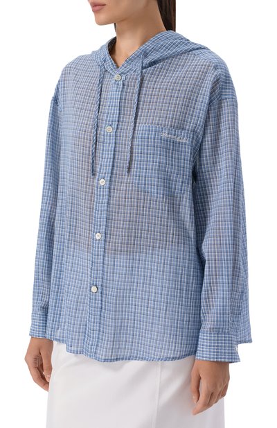 Хлопковая рубашка DUNST, арт. UDSH6A107B1, фото 3