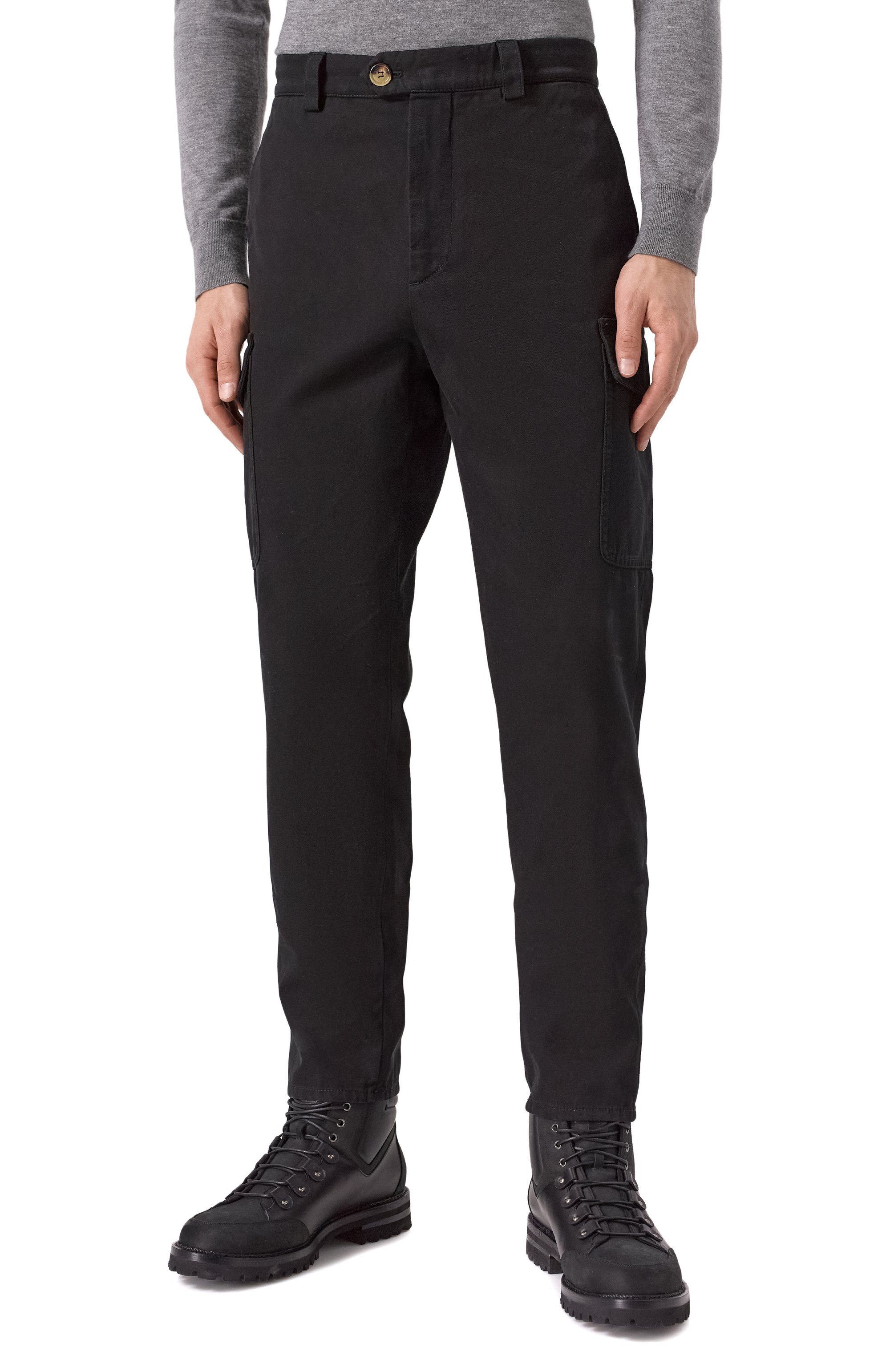 Хлопковые брюки-карго BRUNELLO CUCINELLI, арт. M252DE1890, фото 3