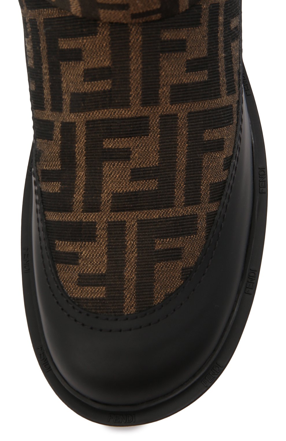 Текстильные сапоги FENDI, арт. 8U8182 AHGK, фото 6