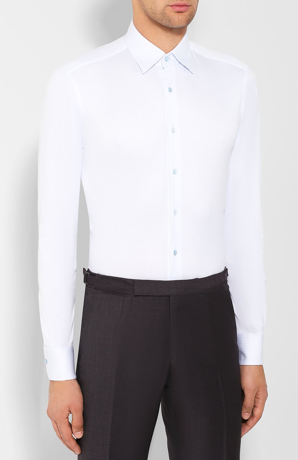 Хлопковая сорочка ZILLI, арт. MFS-MERCU-17072/RZ01, фото 3