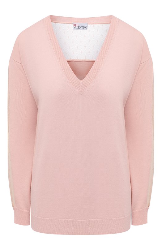 

Шерстяной пуловер REDVALENTINO, Розовый