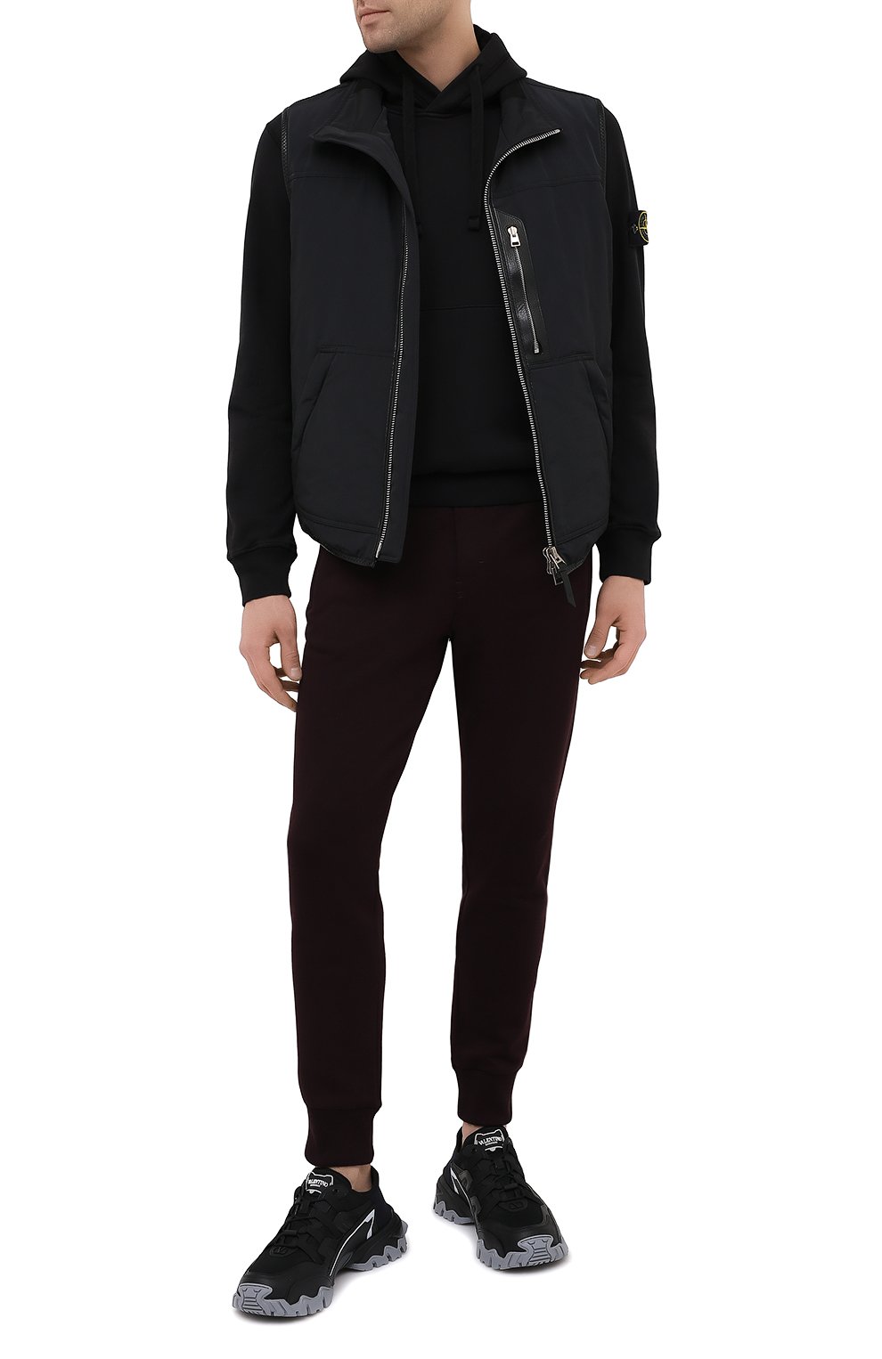 Хлопковое худи STONE ISLAND, арт. 741564151, фото 2