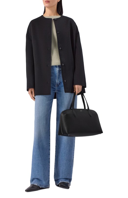 Сумка Day medium TOTEME 254-WAL0110-LE0139 Чёрный  254-WAL0110-LE0139 Фото 7