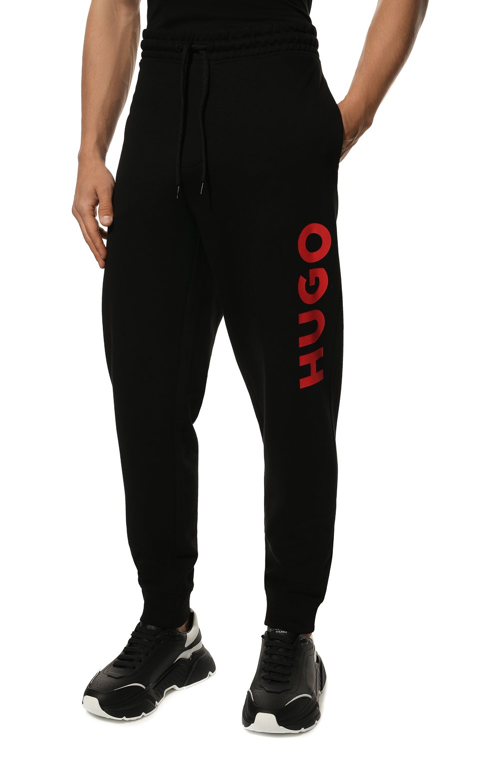 Хлопковые джоггеры HUGO, арт. 50473211, фото 3