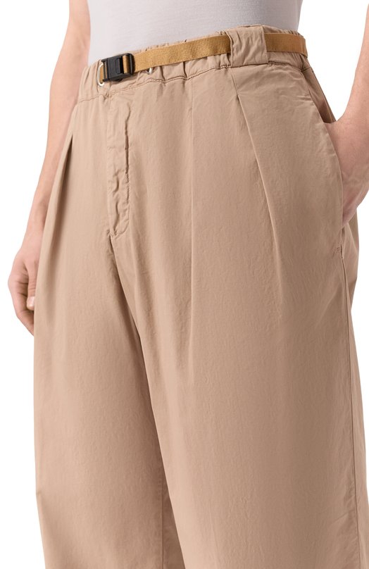 Хлопковые брюки White Sand 26SU90/190 Бежевый  26SU90/190 Фото 5