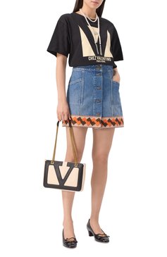 Женская сумка viva superstar small VALENTINO кремового цвета, арт. 6W2B0R14/PTJ | Фото 7 (Материал: Натуральная кожа; Ремень/цепочка: На ремешке; Размер: small; Автоматизация ТО: Проставлено; Автоматизация состава: Проставлено)