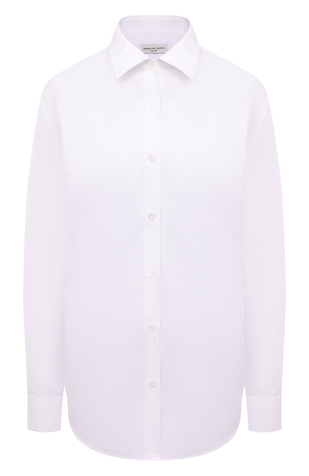 Хлопковая рубашка DRIES VAN NOTEN, арт. 211-10779-2166, фото 1