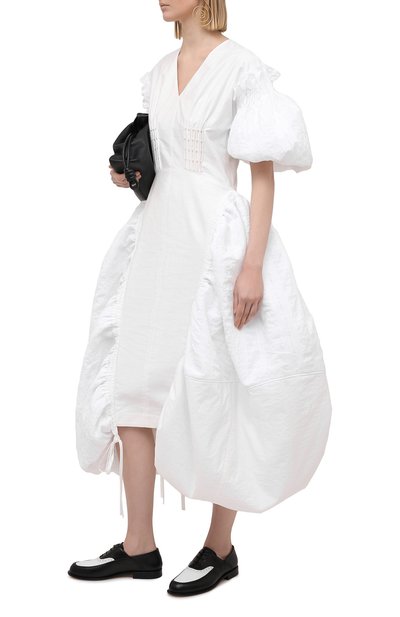 Кожаные броги LOEWE черно-белого цвета по цене 82450 руб., арт. L814379X02, фото 2 Кожаные броги LOEWE, арт. L814379X02, фото 2