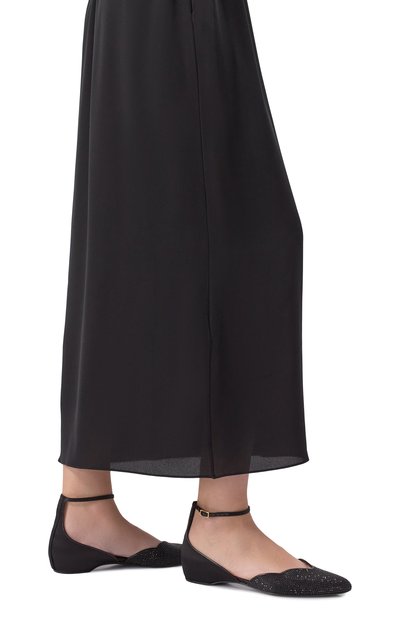 Текстильные балетки GIORGIO ARMANI, арт. GW001821/AF18807, фото 3