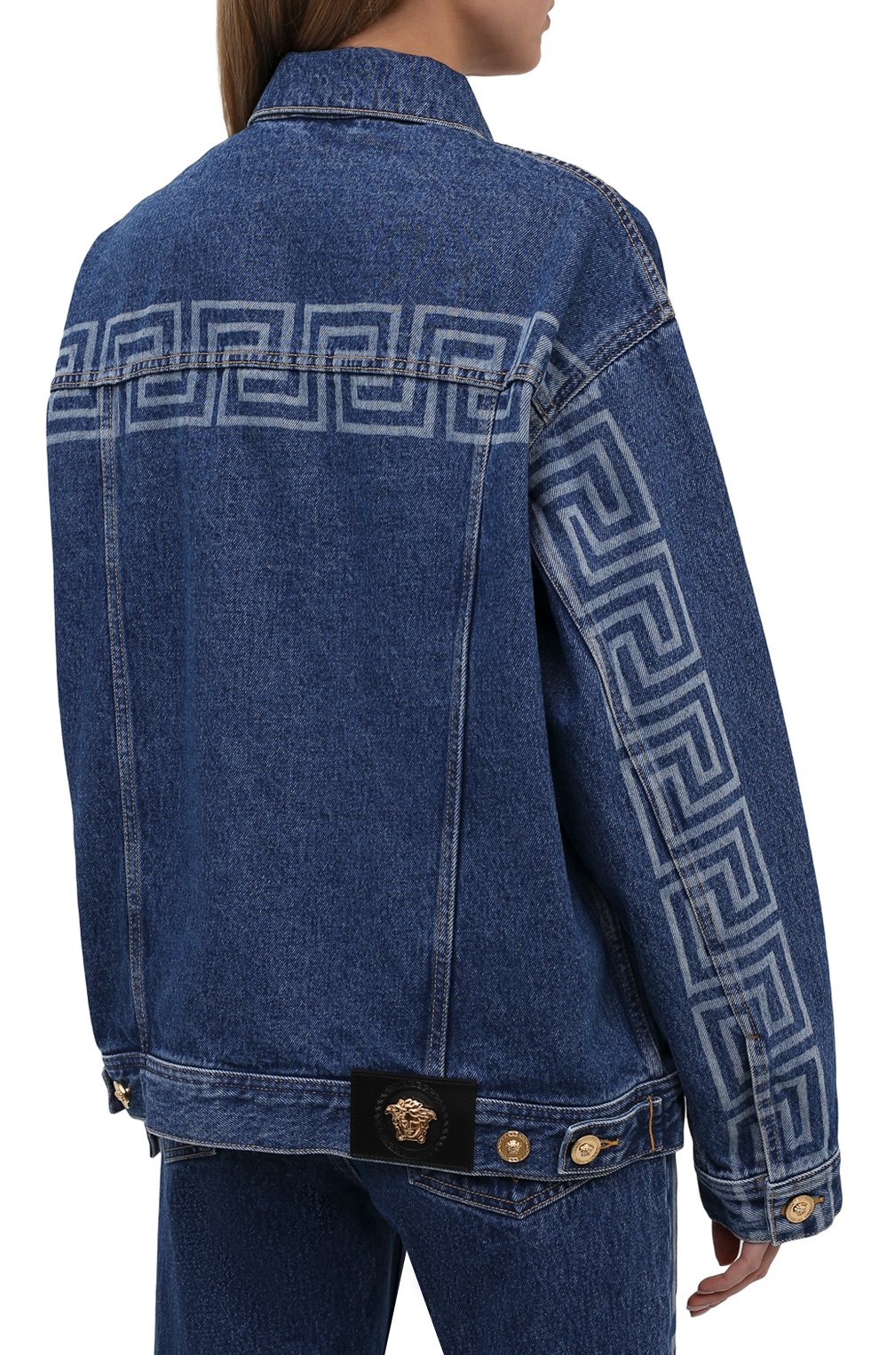 Джинсовая куртка VERSACE, арт. 1000757/1A00592, фото 4