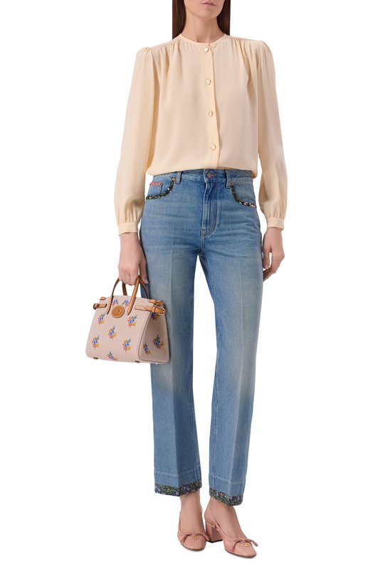 Сумка Antibes small Valentino 8W2B0R20/FTT Бежевый  8W2B0R20/FTT Фото 3