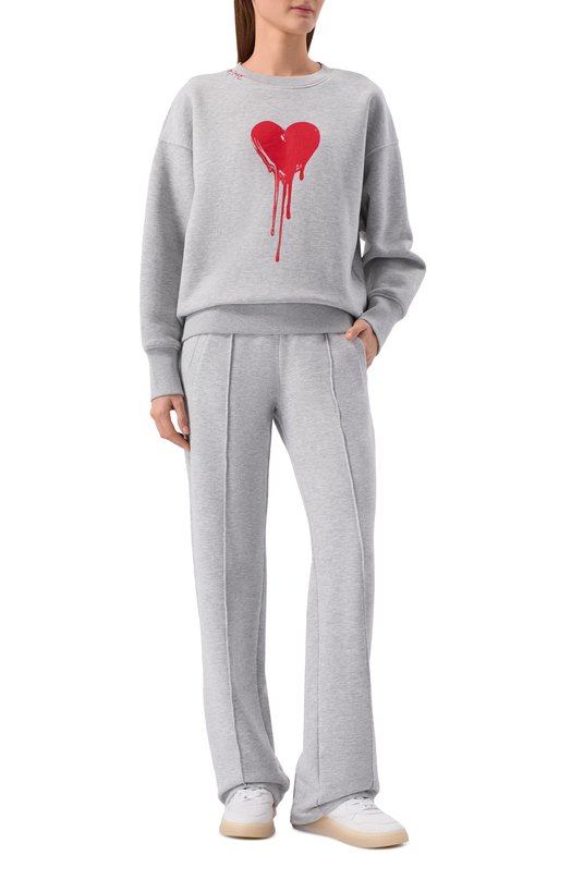 Хлопковые брюки Zadig and Voltaire JWSP00008 Серый  JWSP00008 Фото 2