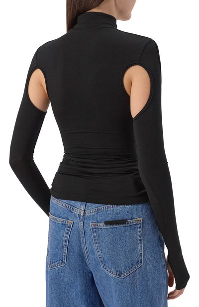 Топ GOOROO черного цвета по цене 54810 руб., арт. KTP015-8731-900-FW25/26, фото 4 Топ GOOROO, арт. KTP015-8731-900-FW25/26, фото 4