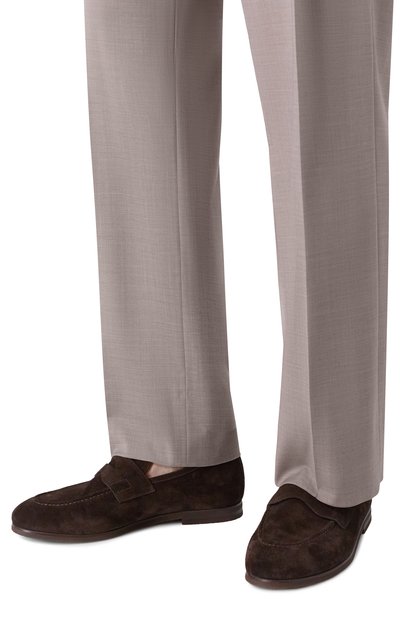 Замшевые пенни-лоферы BARRETT, арт. 221U021.3/LIGHT CASHEMERE, фото 3