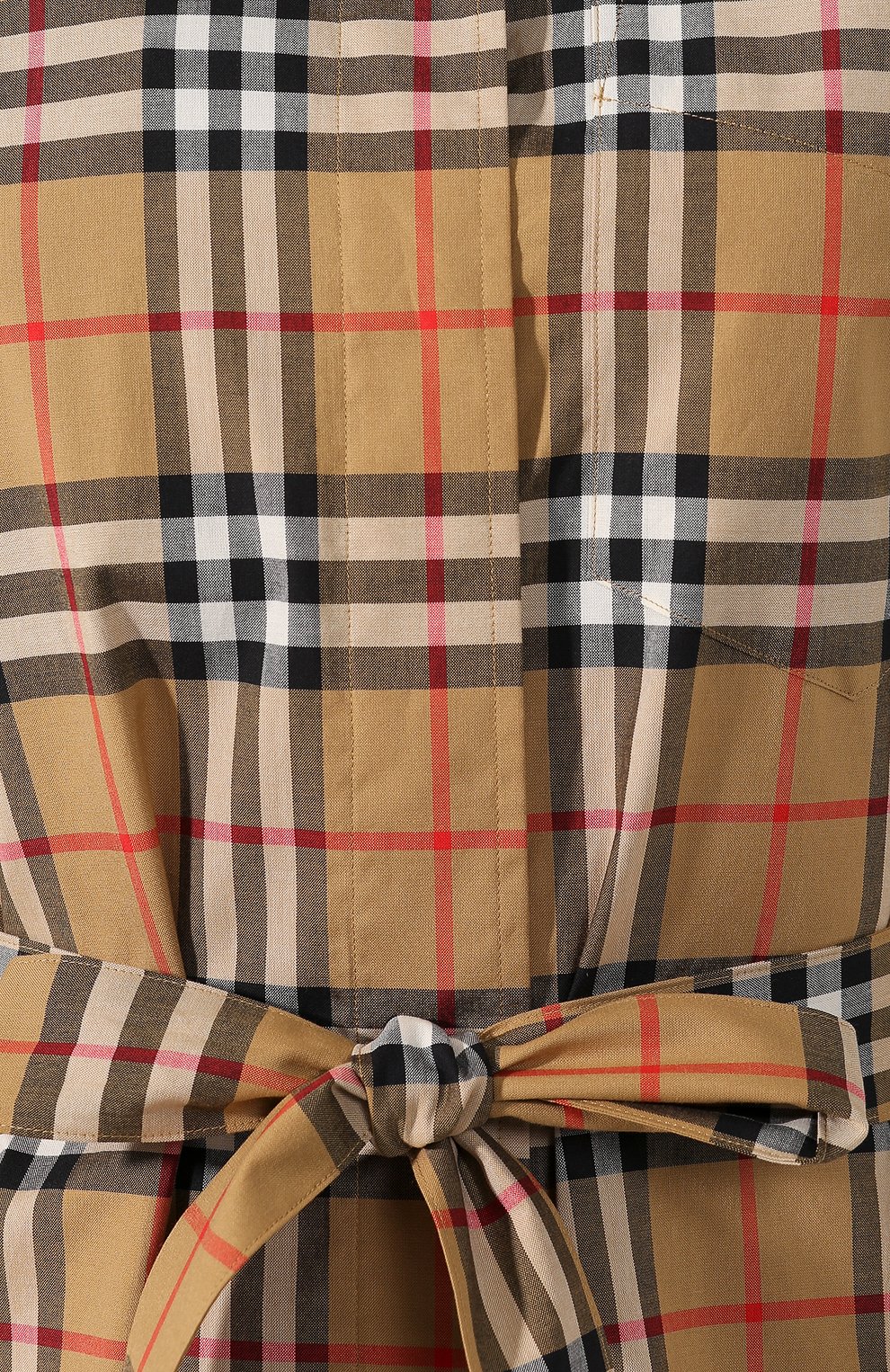 Хлопковое платье BURBERRY, арт. 8013946, фото 5