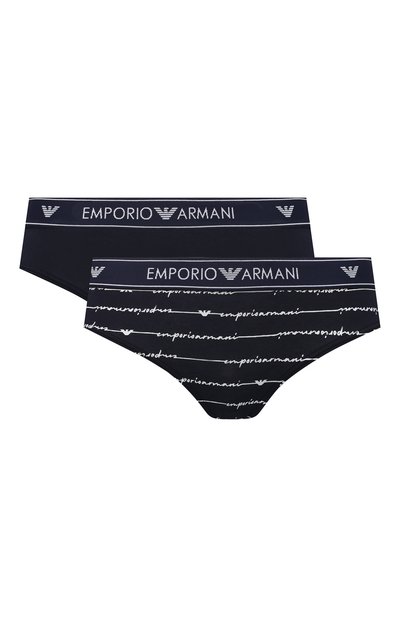 Женские комплект из двух трусов-слипов EMPORIO ARMANI, арт. 163334/1P219