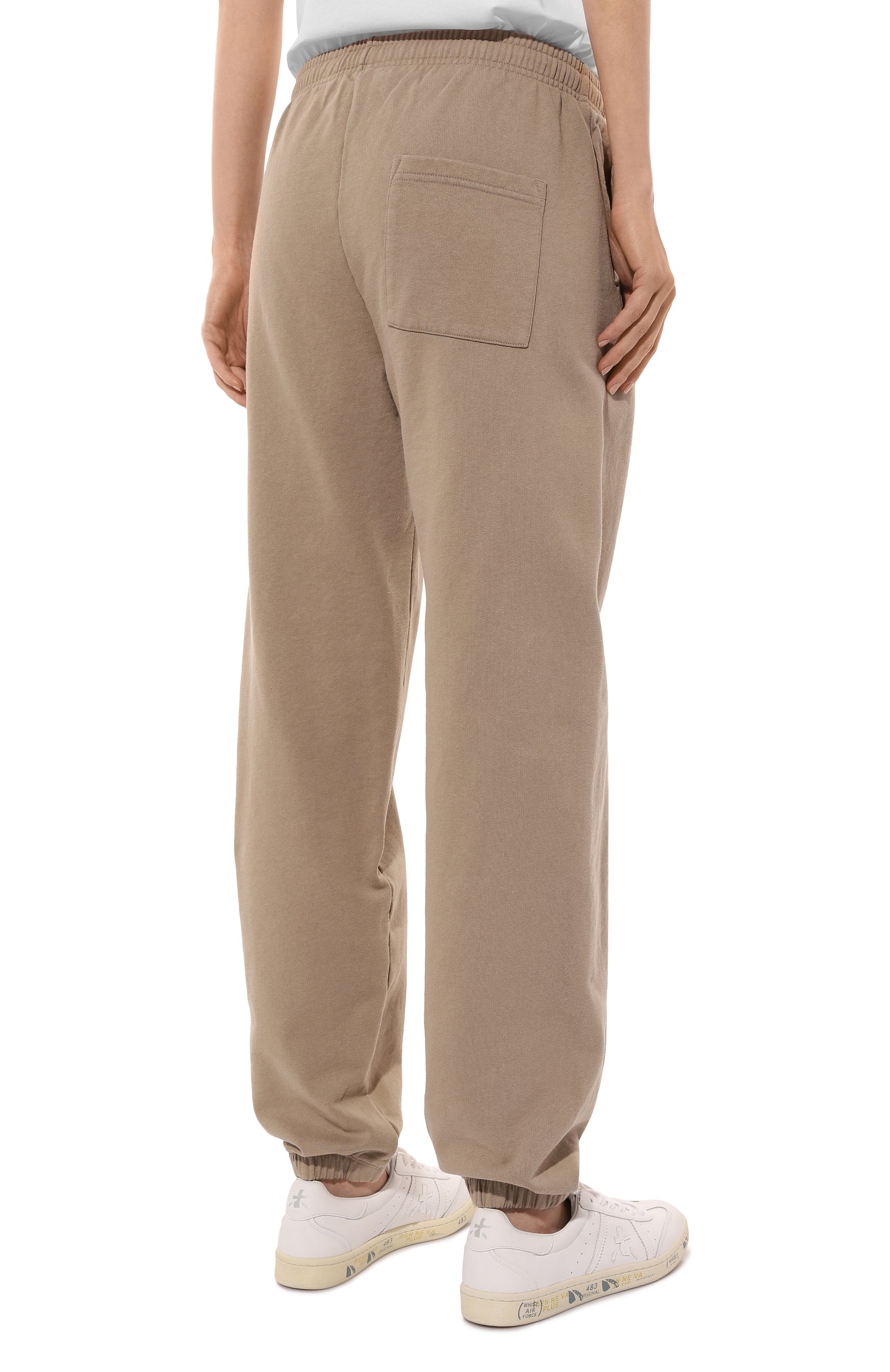 Хлопковые джоггеры SPORTY AND RICH, арт. PA036516011GY15, фото 4