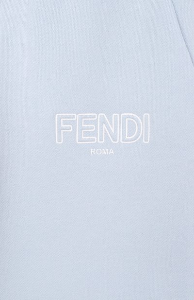 Хлопковые джоггеры FENDI, арт. JUF175/5V0/8A-12+, фото 3