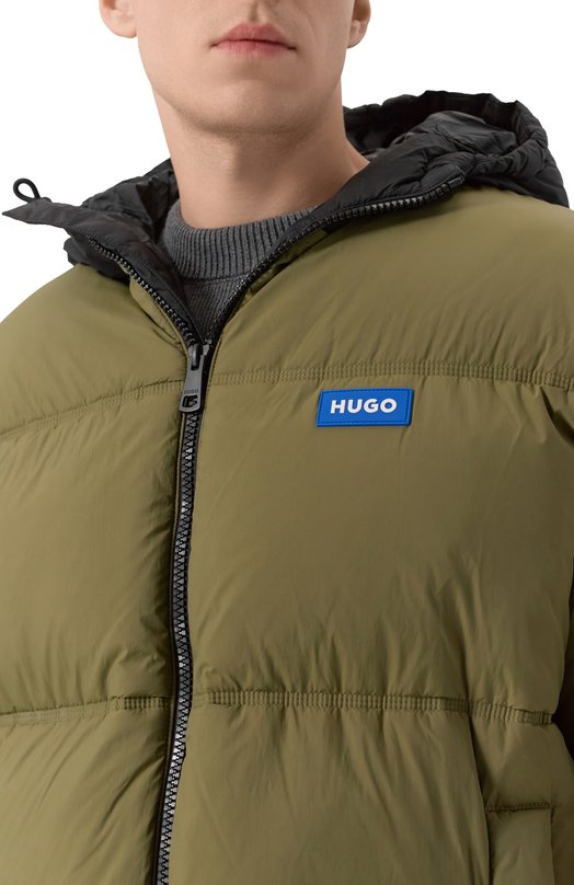 Пуховик HUGO Blue 50546652 Хаки  50546652 Фото 5