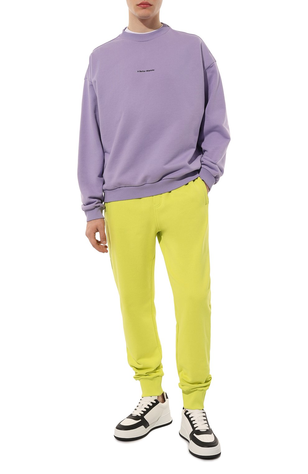 Хлопковые джоггеры DOLCE & GABBANA, арт. GVXEHZ/FU7DU, фото 2