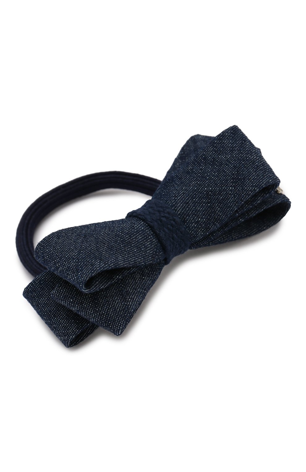 Резинка для волос ALEXANDRE DE PARIS темно-синего цвета по цене 7560 руб., арт. TPY-7T-P19 M, фото 2 Резинка для волос ALEXANDRE DE PARIS, арт. TPY-7T-P19 M, фото 2