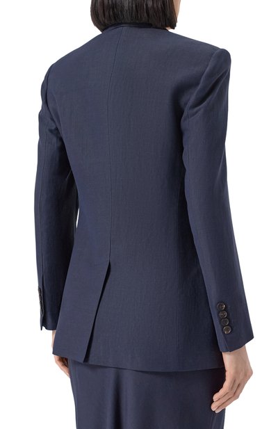 Жакет из вискозы и льна BRUNELLO CUCINELLI, арт. MH1262682, фото 4