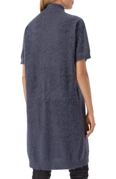 Платье из шерсти и кашемира BRUNELLO CUCINELLI синего цвета по цене 369500 руб., арт. MBP240A94P, фото 4 Платье из шерсти и кашемира BRUNELLO CUCINELLI, арт. MBP240A94P, фото 4