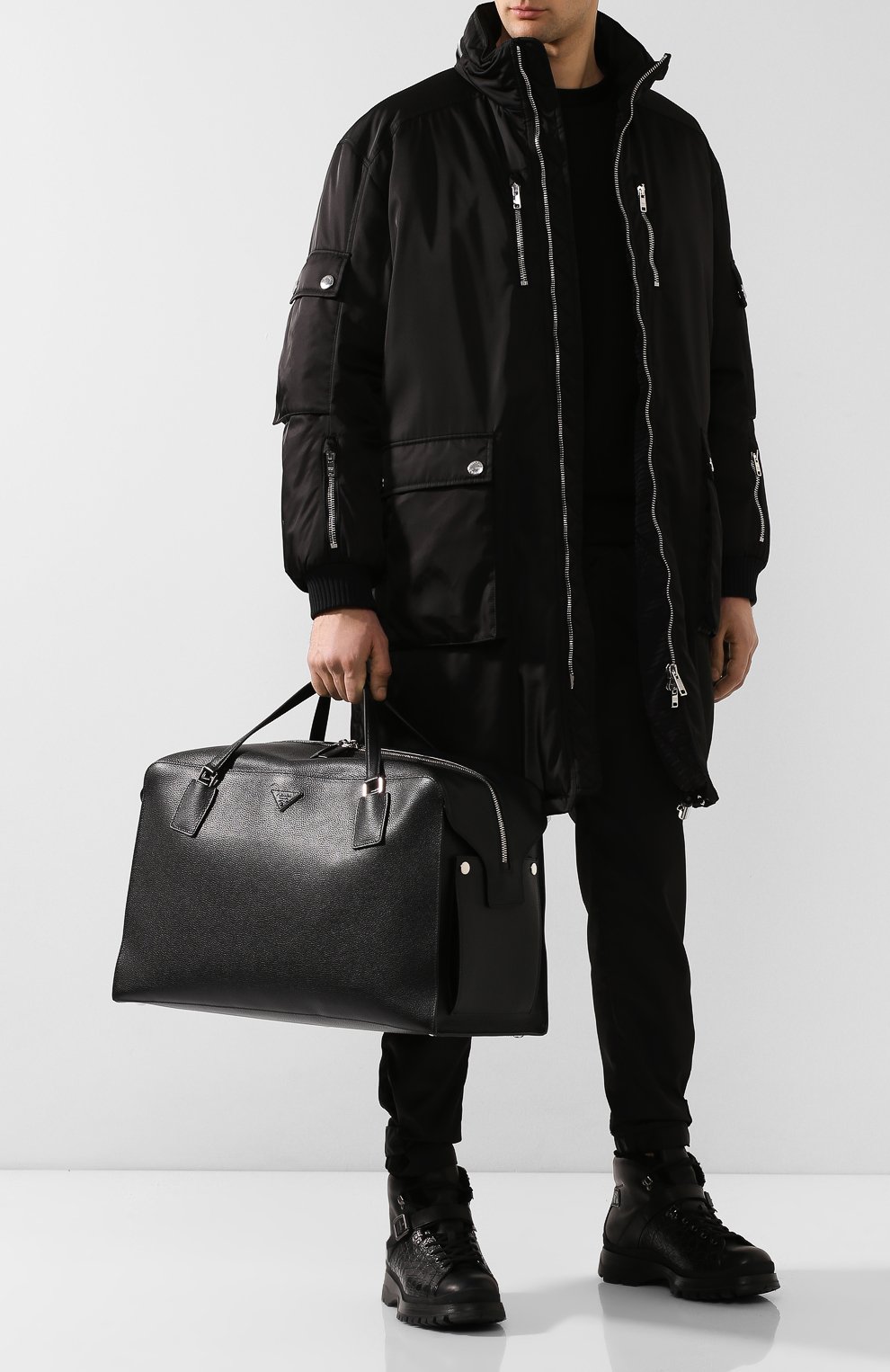 Кожаная дорожная сумка PRADA, арт. 2VC021-2EYT-E24-OOO, фото 2