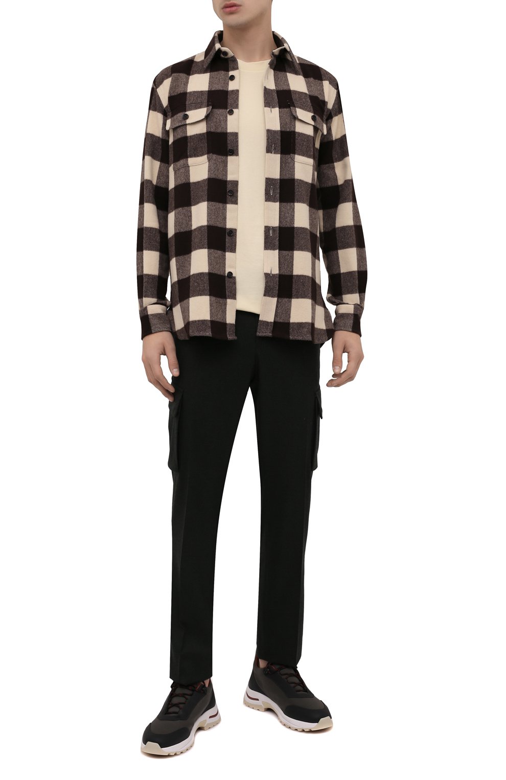 Хлопковая футболка BRUNELLO CUCINELLI, арт. M0T611308, фото 2