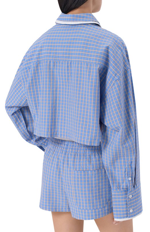 Рубашка Ksubi WPS26SH010 Голубой  WPS26SH010 Фото 4