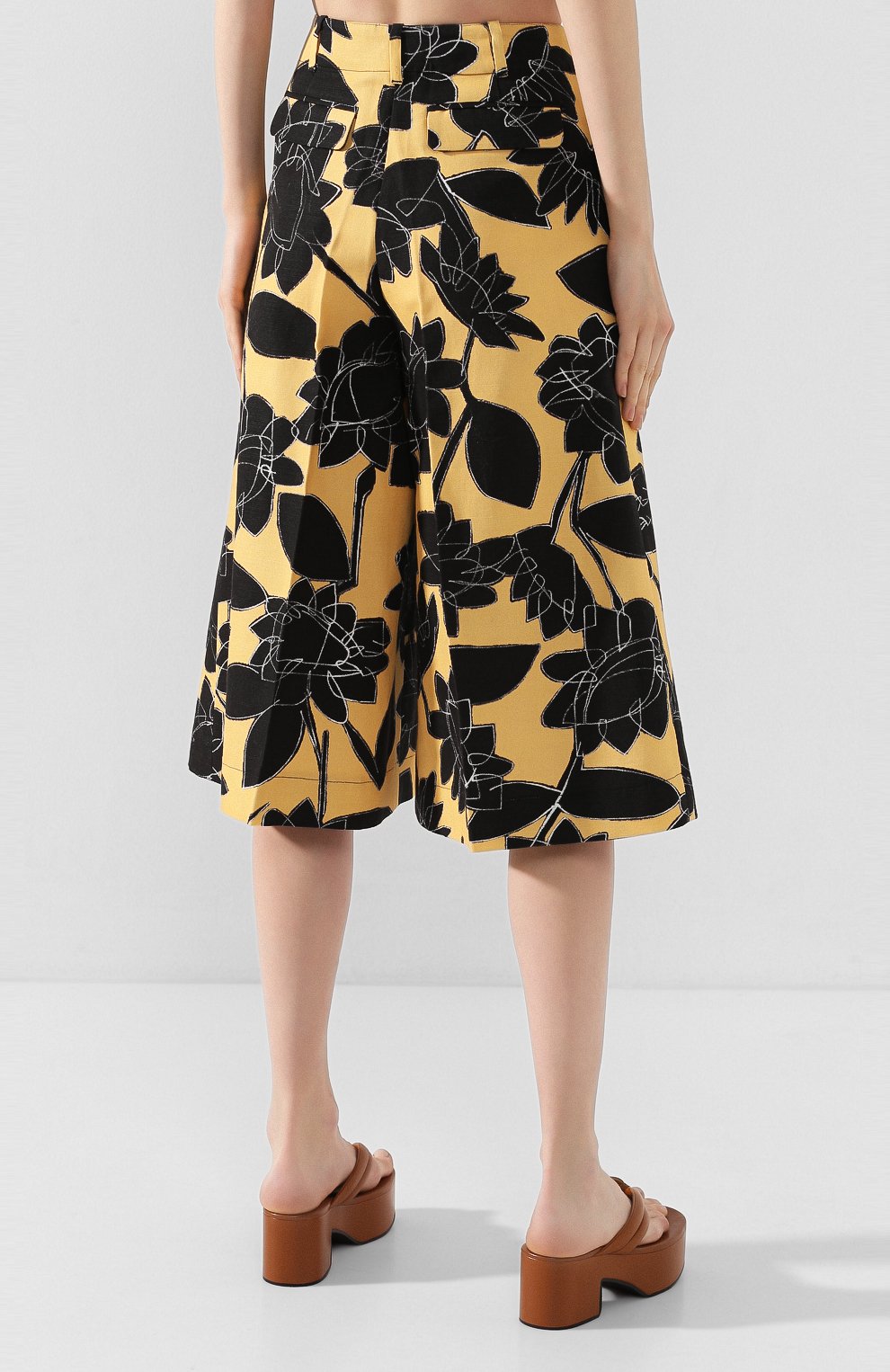 Кюлоты из смеси льна и хлопка JACQUEMUS, арт. 201PA02/0727F, фото 4