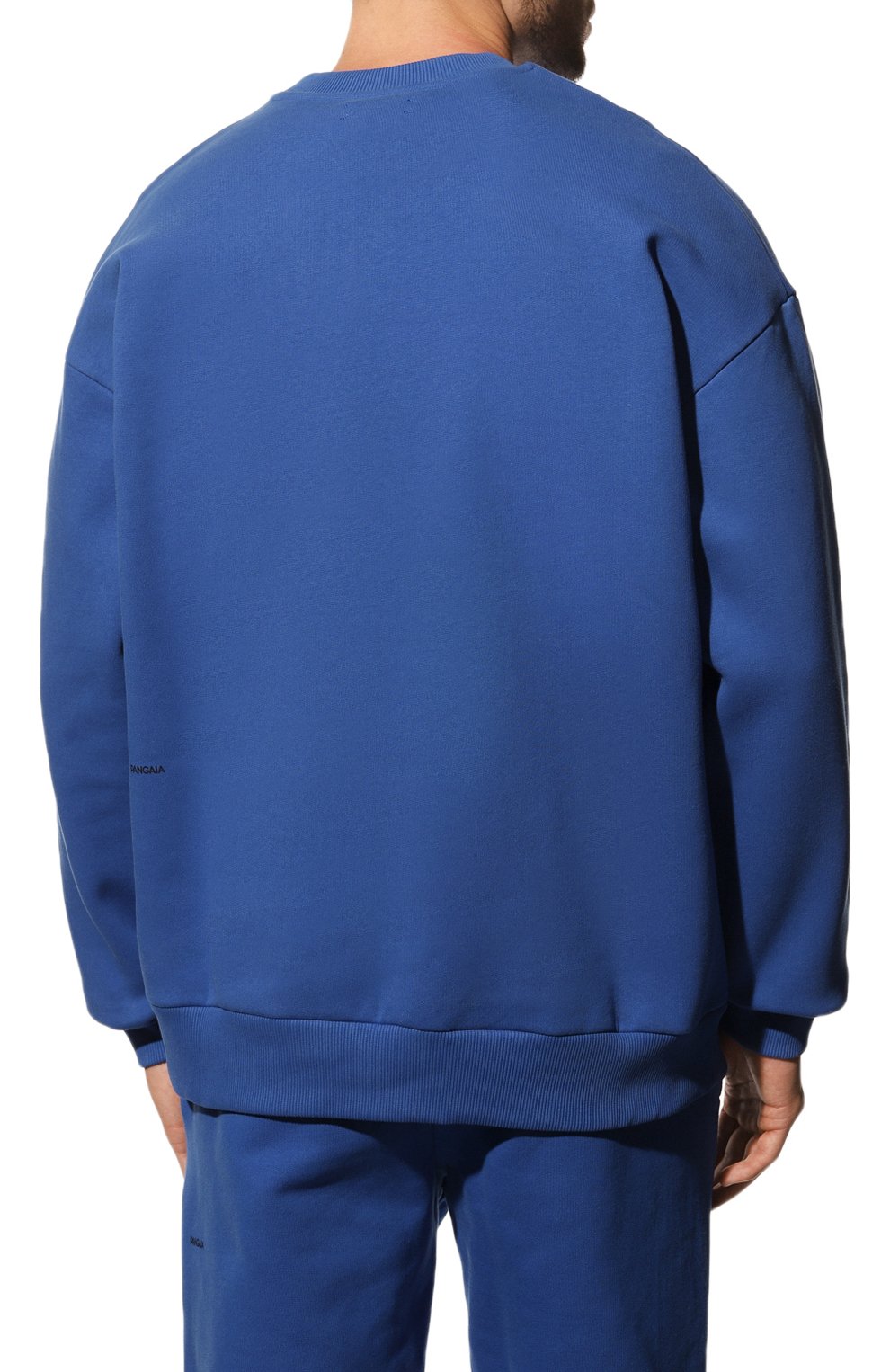 Хлопковый свитшот PANGAIA синего цвета по цене 19100 руб., арт. 365 Signature Sweatshirt, фото 7 Хлопковый свитшот PANGAIA, арт. 365 Signature Sweatshirt, фото 7