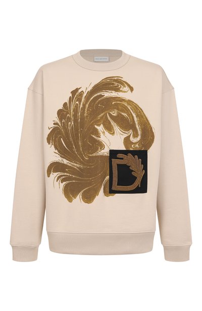 Мужской хлопковый свитшот DRIES VAN NOTEN, арт. 251-021166-1610