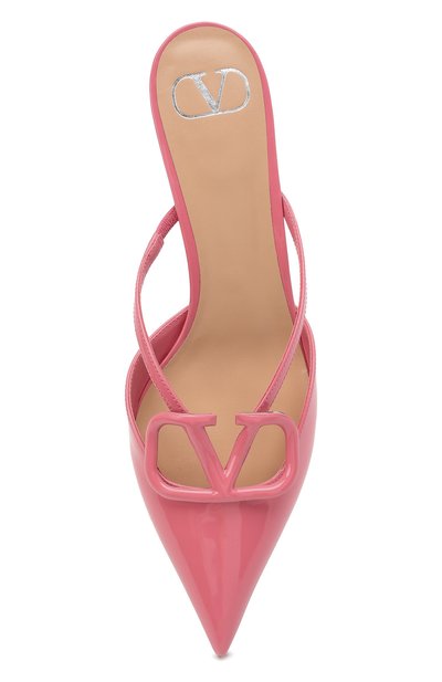 Кожаные мюли vlogo signature VALENTINO, арт. VW0S0Z74/TMK, фото 5