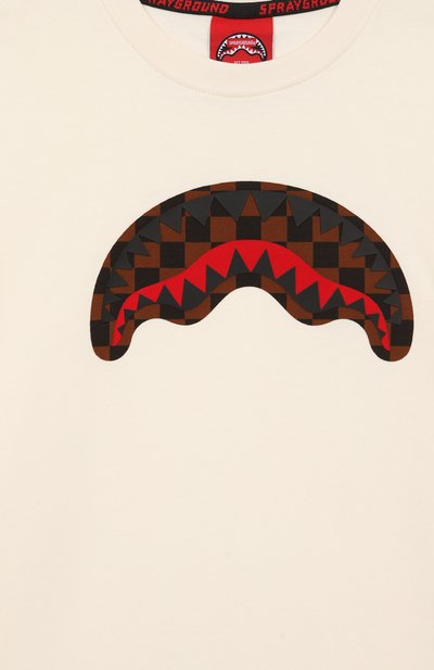 Хлопковая футболка SPRAYGROUND, арт. SPY1366IV0, фото 3